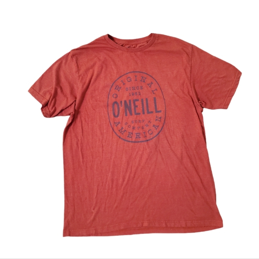 O'Neil Men's Red Surf Company Short Sleeve‎ T-Shirt Large
